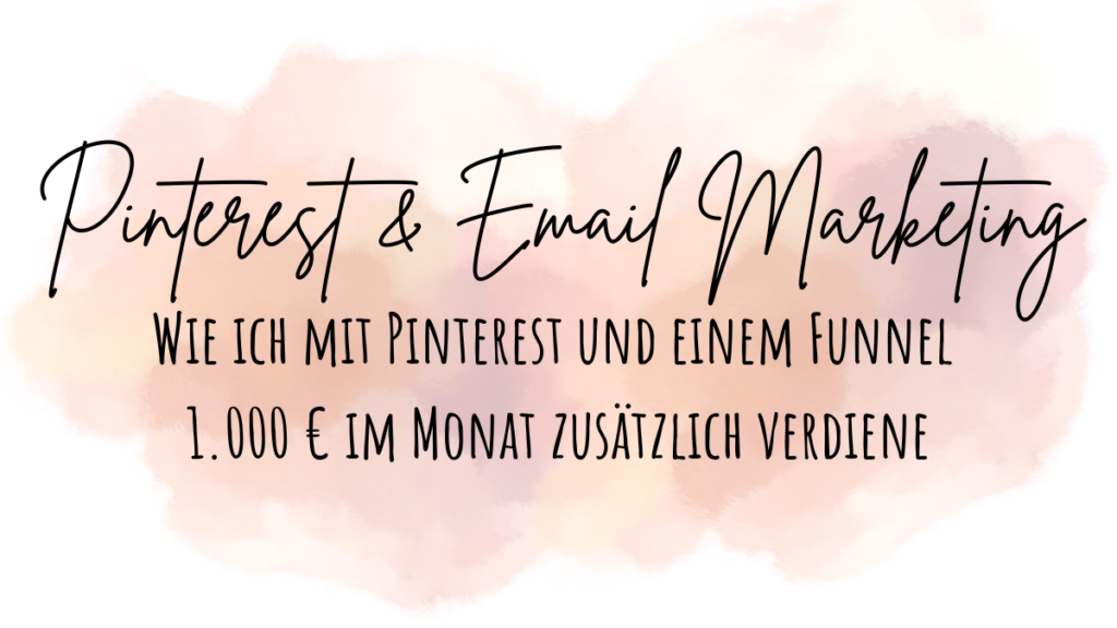 mit Pinterest und einem Funnel Beitragsbild